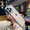 Роскошный прозрачный мягкий акриловый чехол для телефона для IPhone 16 15 14 13 12 11 Pro Maxi противоударный чехол-бампер