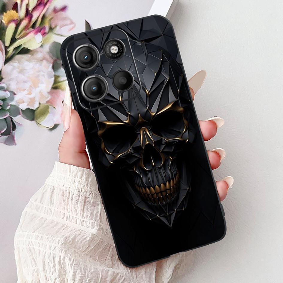 Силиконовый чехол для Motorola Moto G15 G75 2024 Cover Милый Панда Лев Ударопрочный ТПУ Чехлы для телефона Для MotoG15 MotoG75 G 75 G 15 Etui