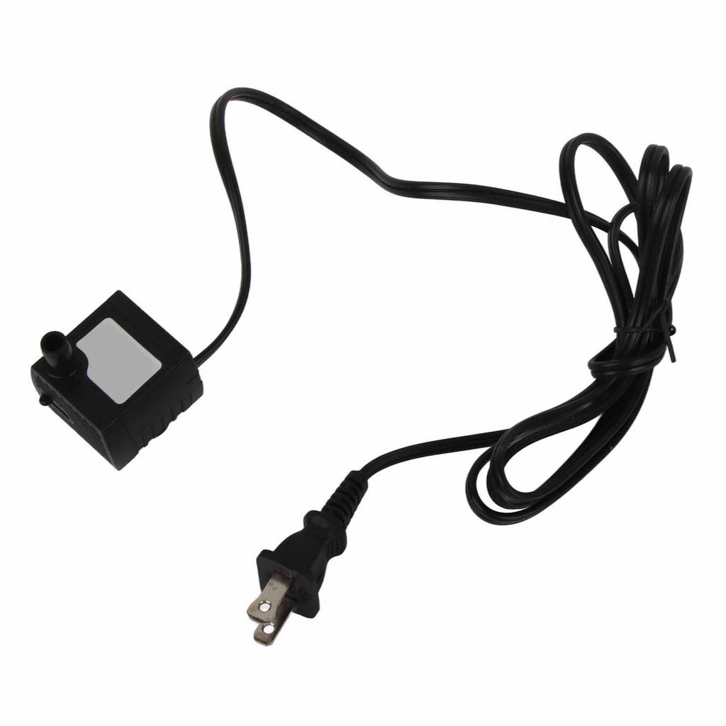 Насос для фонтана для домашних животных IPX8 водонепроницаемый регулируемый тихий мини погружной водяной насос для кошек