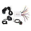 48V 350W Electric Bike Conversion Controller Kit Brush Speed Motor Controller Thumb Throttle Handlebar Kit