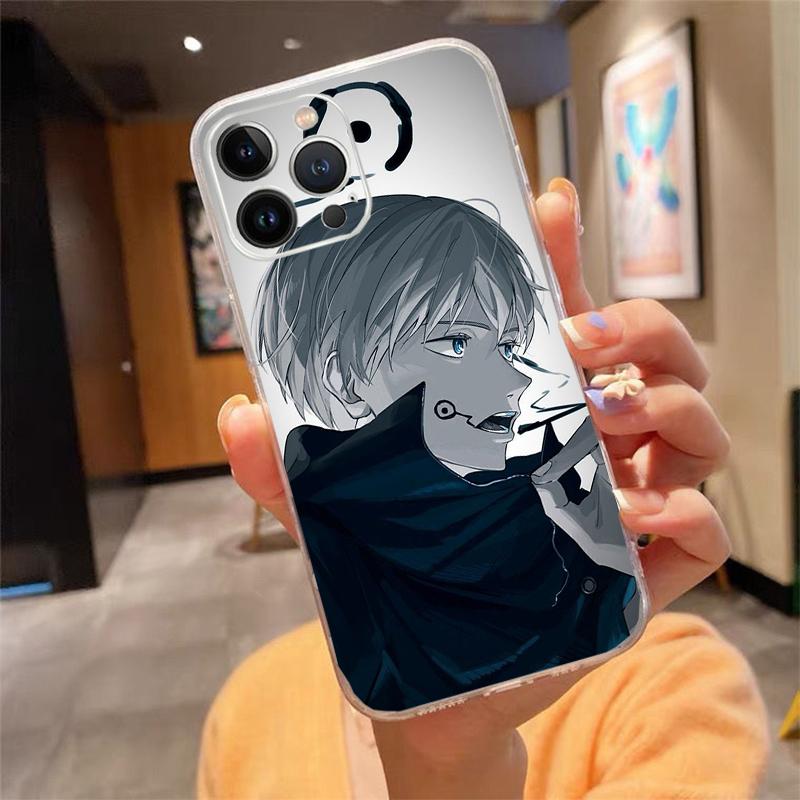 Toge Inumaki Anime Phone Case For iPhone 17 Pro Max Air 16 15 14 13 Pro Max 15 16 Pro 15Plus 16E Silicone Cover