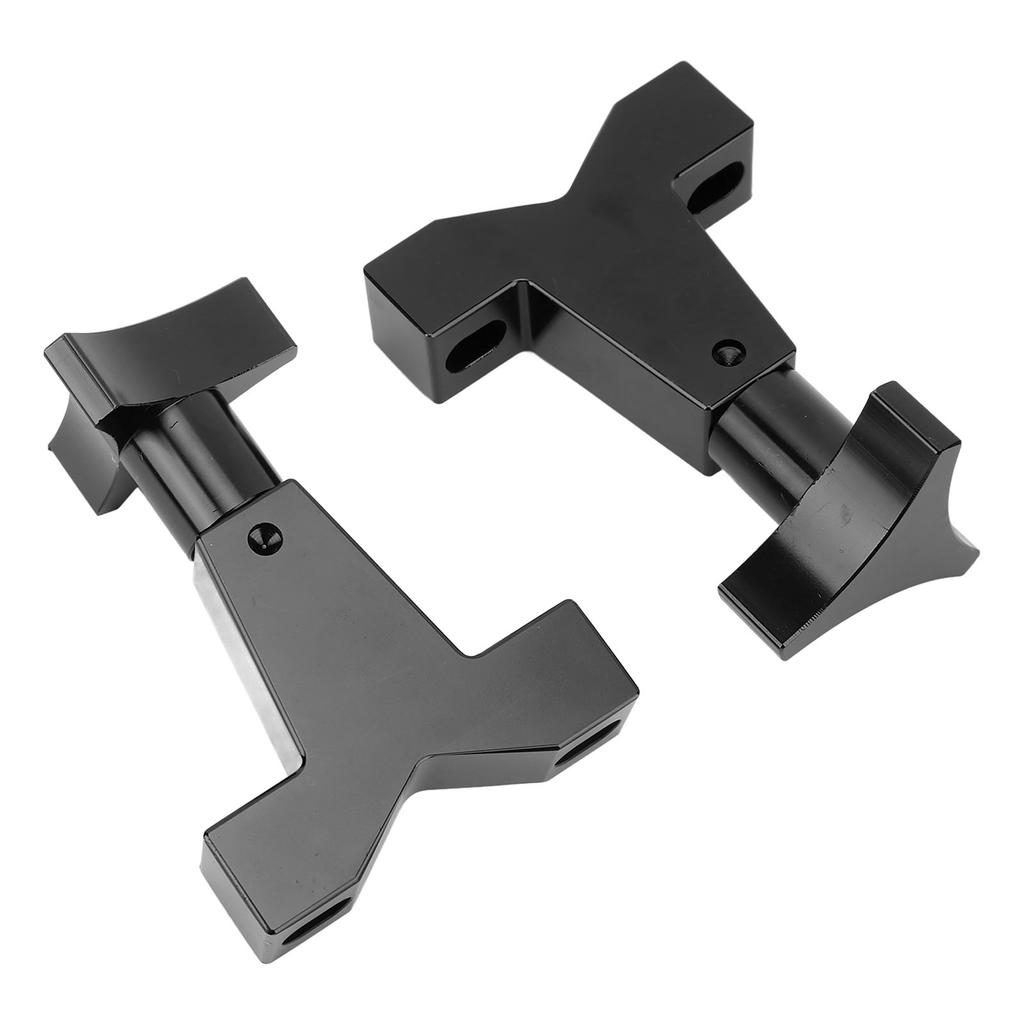 Крепление для домкрата High Lift Tube Mount 1 дюйм - 2,5 дюйма Металлический универсальный домкрат Регулируемое крепление для трубы для внедорожника RZR Черный