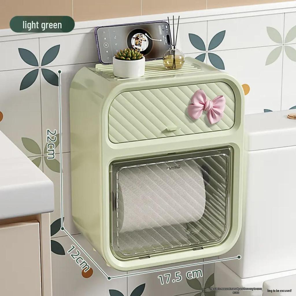 Роскошный настенный двухслойный диспенсер для туалетной бумаги