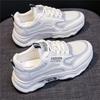 Thick-soled Daddy Shoes Women  Autumn New Single Shoes Show Feet Small Korean Version All-match Casual Sports Shoes Women