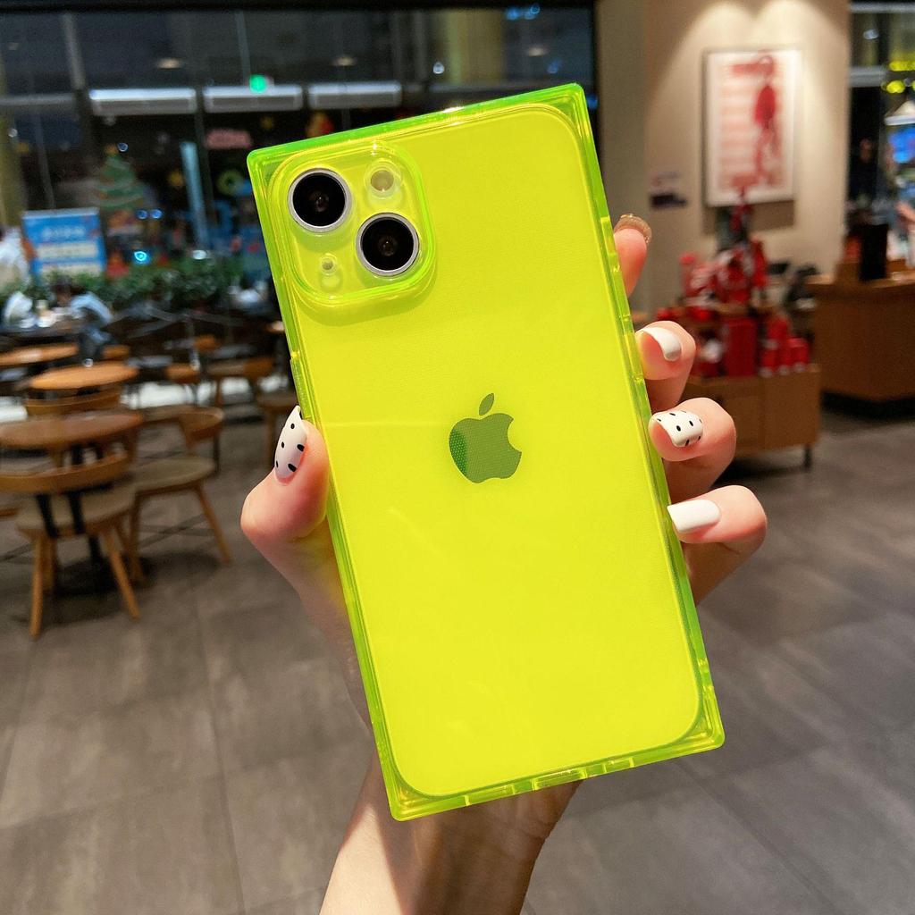 iPhone 17/16 Pro Max Right-Angle Translucent Soft Case for Apple 14/12/15