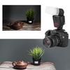 3Pcs Mini Digital Camera Flash Bounce Diffusers Softbox Fit for Canon 580EX Top Flash White