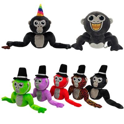 Продажа Плюшевая игрушка Монки из Gorilla Tag Милая Мягкая Набитая Мультяшная Аниме Домашний Декор Куклы Кавайная Подушка Подарок на День Рождения