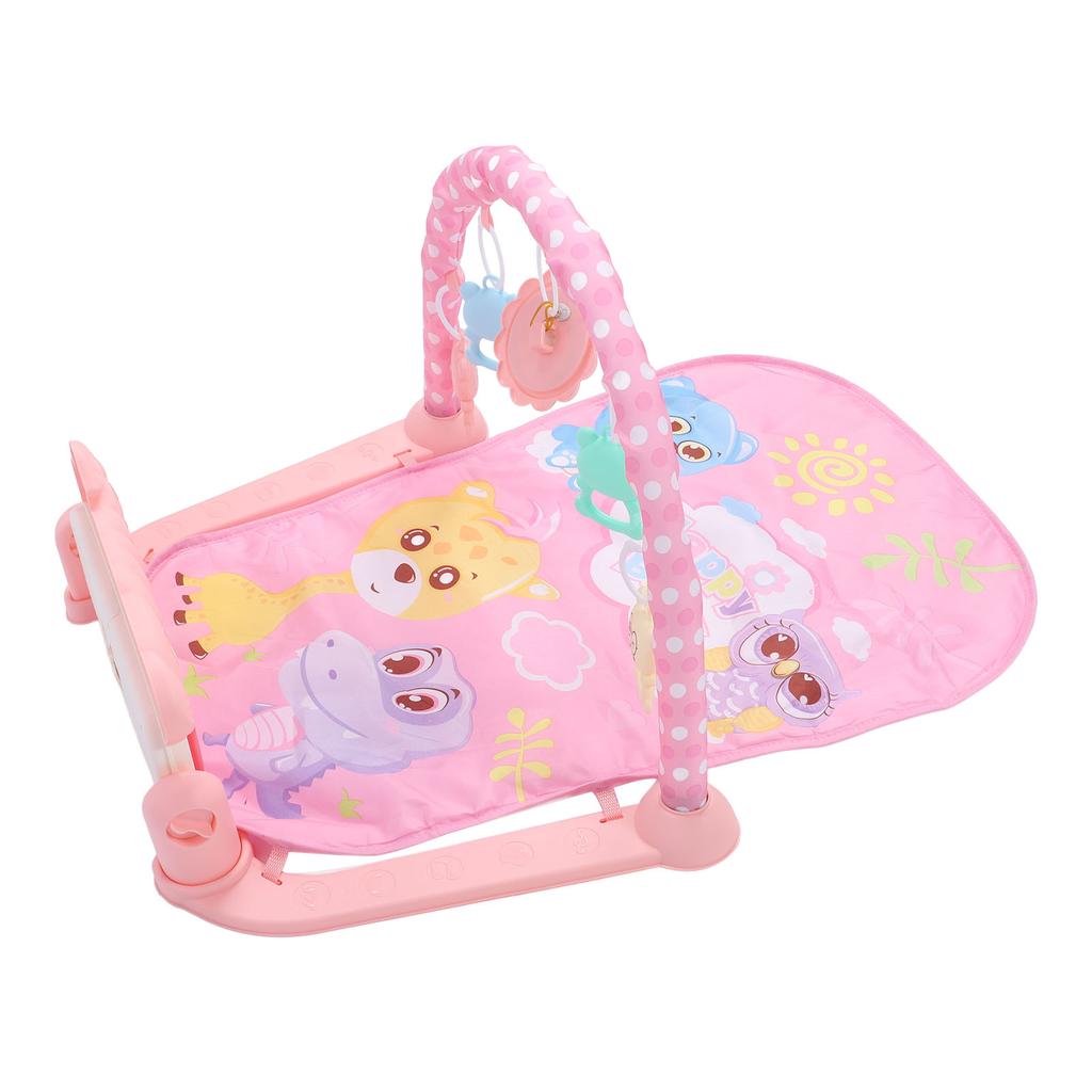Baby Gym Play Mat Kick and Play Piano Gym Mat Newborn Musical Activity Mat Baby Pedal Piano for
