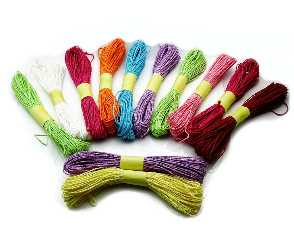 12 шт многоцветная бумага для шитья мотков нитей для вышивания мулине упаковка