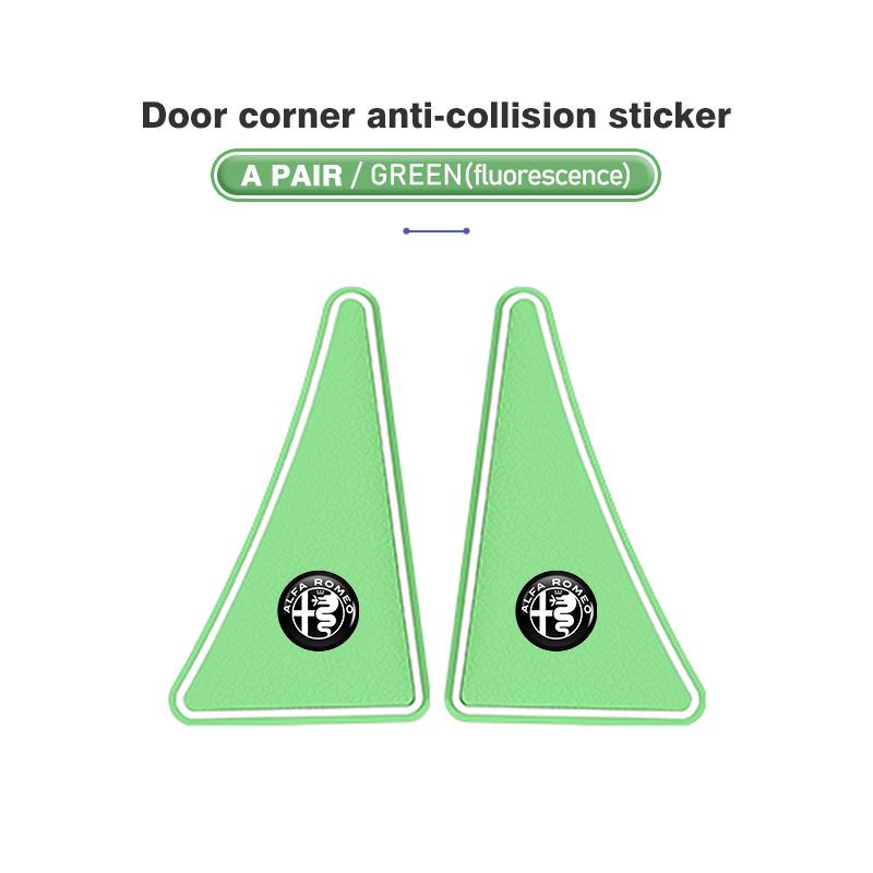 QWAKL1 2026 Hot Alfa Romeo Car Door Corner Cover Anti-collision Protection Sticker For Alfa Romeo Giulietta GT 159 147 156 Mito Brera G