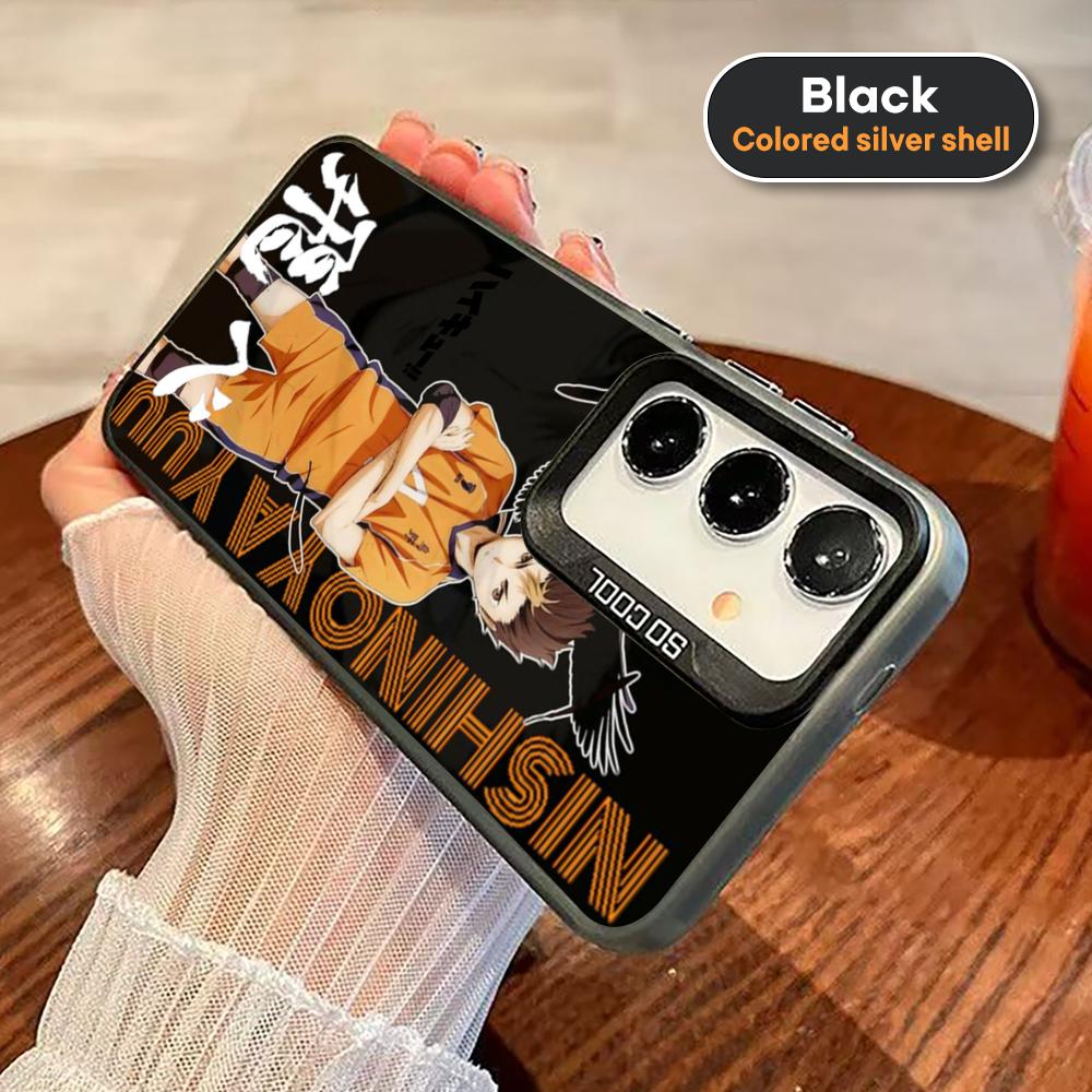 Чехол для телефона Haikyu Nishinoya Yuu Для Черного lMDЦвет Серебряная Раковина Для Samsung A56 A16 A55 A15 A35 A25 A54 A14 A34