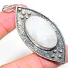 Rainbow Moonstone Handmade 925 Sterling Silver Gift Pendant 2.99" W0N09