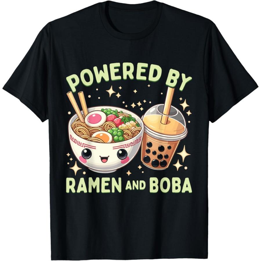 Футболка Ramen Boba: Сила Рамена и Боба