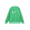 Nike Однотонная ветровка с бейсбольным воротником, женская куртка, зеленая DV7973-363