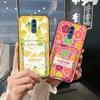 Cartoon Soft Case Phone Case For Huawei Mate 20 Lite Back Cover Protective Card Slot Silicone Shockproof Anti-dust TPU