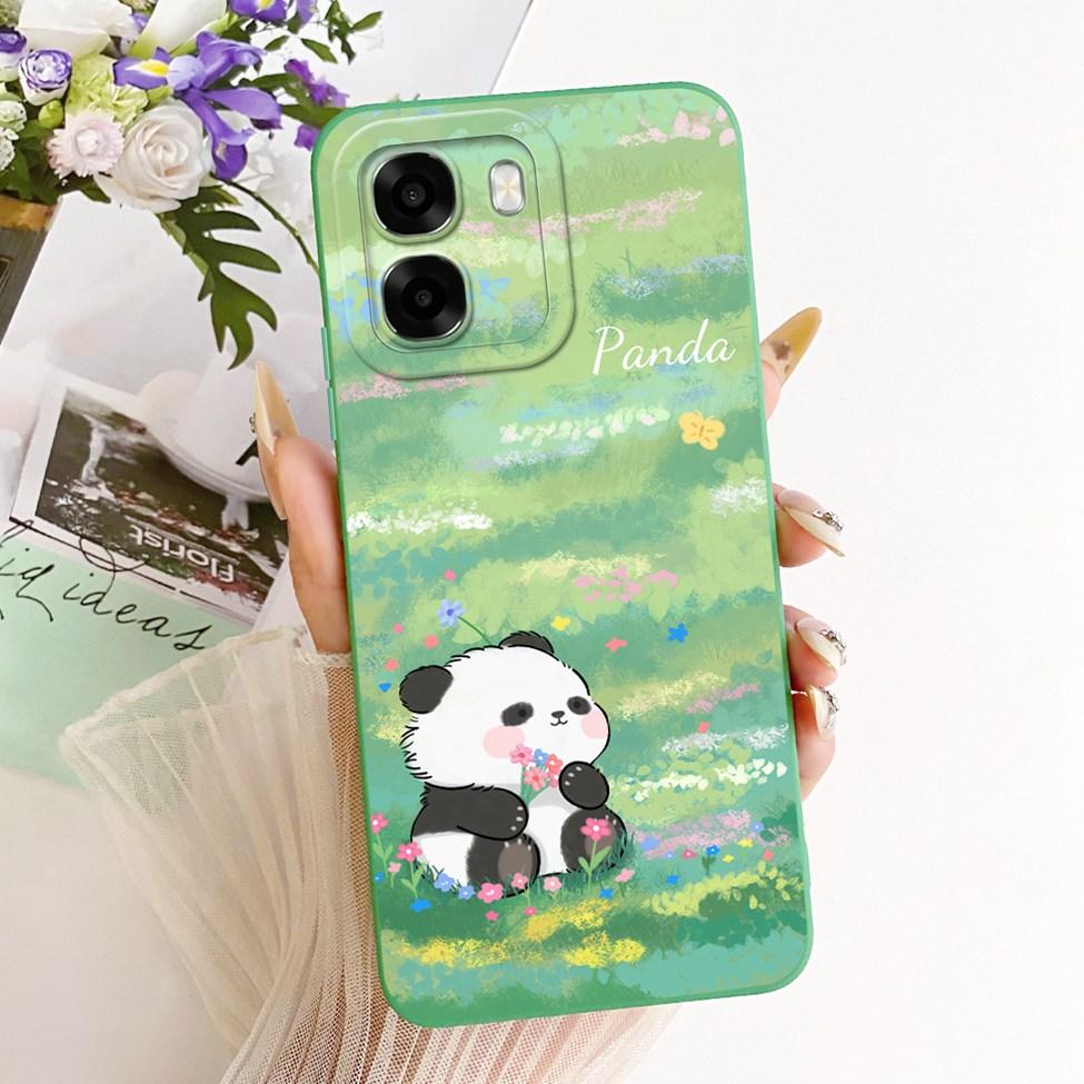 Чехол для телефона Oppo A6x 4G CPH2819 5G CPH2783 Чехол для Oppo A6x Милый Кавайный Роскошный Модный Цветы Крутой Расписной Силиконовый Корпус