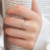 Кольцо Banyan Tree S925 Silver Luxury Diamond Cross Регулируемое женское