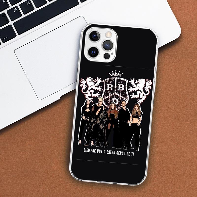 F-Fashion RBD R-Rebelde Phone Case For Apple iPhone 11 12 13 15 14 Pro 7 XR X XS Max 8 Plus + Mini SE Customized Print Soft Cove