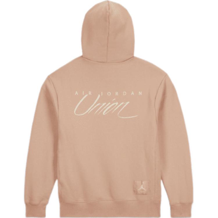 Jordan Флисовая толстовка X Union MJ (Азия) Уличная одежда унисекс цвета био-беж/кокосовое молоко DV7335-296