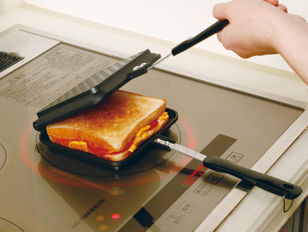 Taniguchi Металлическая и простая в очистке горячая пескоструйная машина xx см Совместима с газом IH PFOS PFOA для использования на открытом воздухе, черная, антипригарная 15,2 35,5 3,6 огонь, съемная,