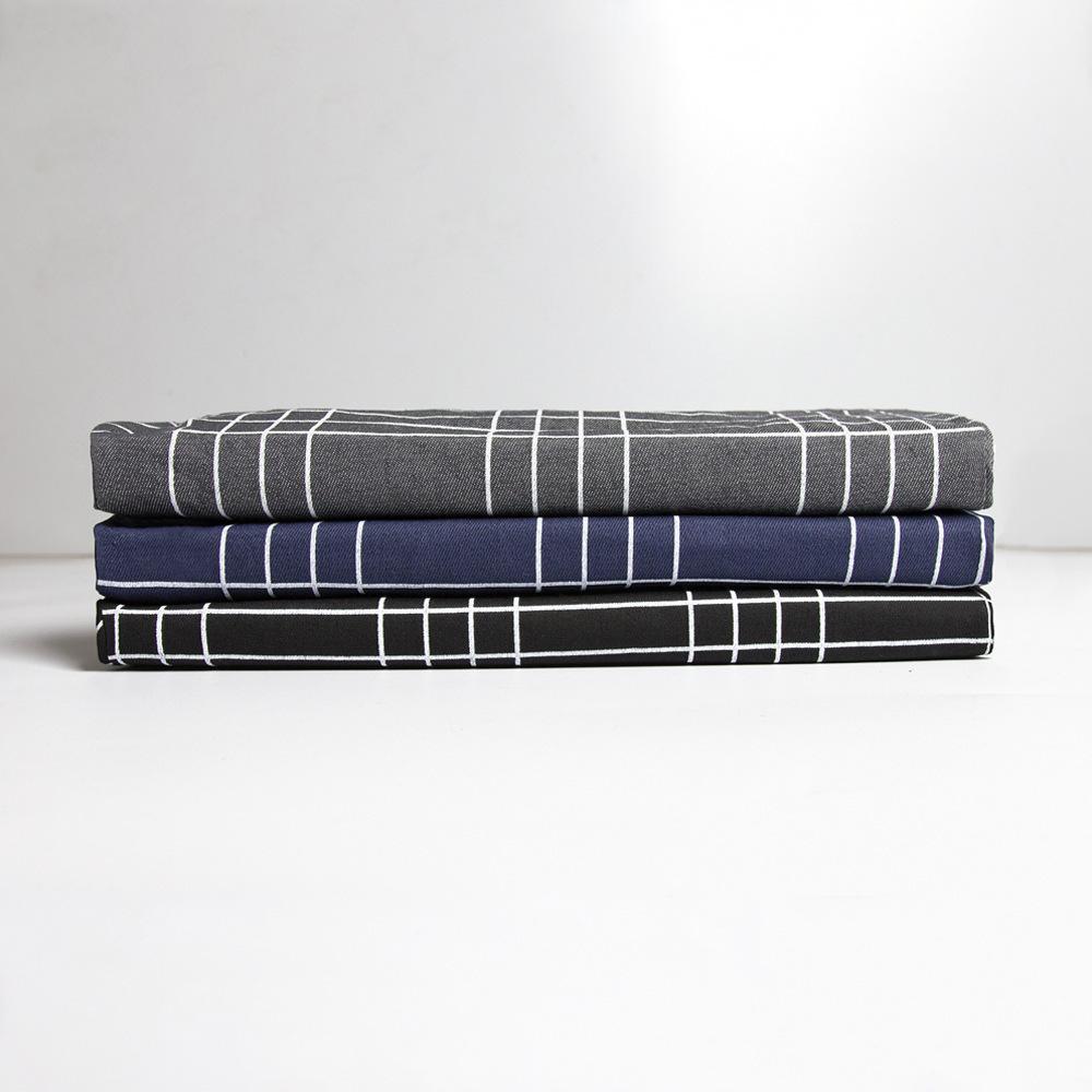 Мужские формальные деловые брюки с принтом в клетку, повседневные облегающие длинные брюки