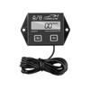Tachometer RPM Meter Hour Meter Digital LCD Display Auto Tachograph Gauge Vacuum Speed Timer Universal for Car Motorcycle Boat Engine