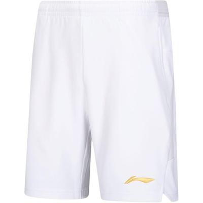Li Ning Однотонные Дышащие Простые Универсальные Повседневные Шорты Мужские шорты AAPV115-2