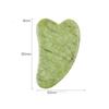 Jade Roller Gua Sha Board Heart-Shaped Fingers Natural Pink Green Crystal Jade Quartz Gua Sha Board Face Massage Tools