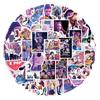 KPop Demon Hunters Creative Stickers Cartoon Characters Rumi Zoey Mira Cute Graffiti Stickers Waterproof Stickers Birthday Gifts