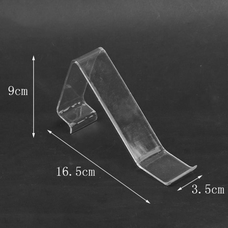 Прозрачный пластиковый дисплей для магазина обуви, держатель для сандалий, дисплей для сандалий