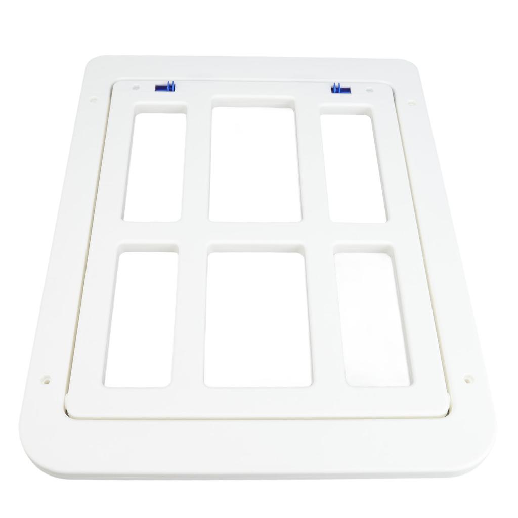 Дверца для собак из утолщенного ABS-пластика, отпугивающая комаров, с двойным магнитом, запираемая на замок, сетка для домашних животных с винтами