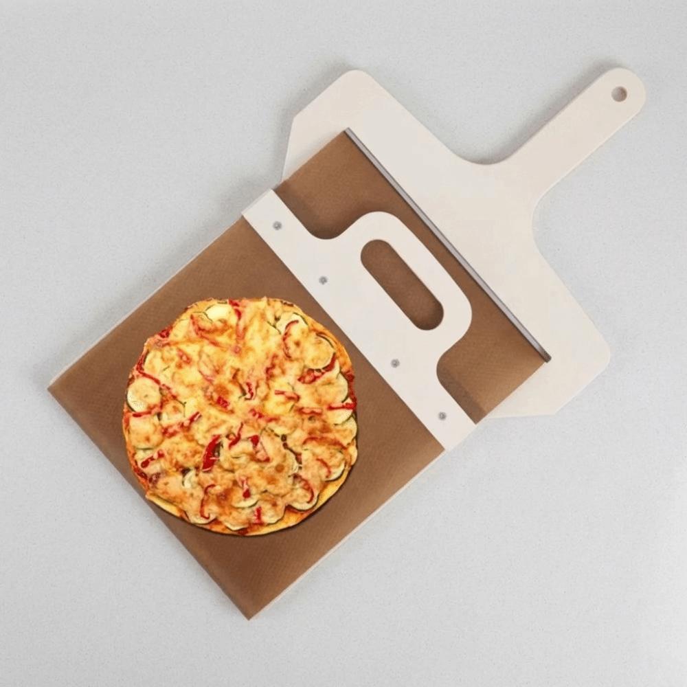 Wooden Sliding Pizza Transfer Shovel Portable Pizza Slider Paddle Baking Homemade Pizza