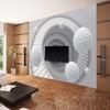 Современная спиральная лестница Белый шар 3D фотообои Спальня Гостиная Фоновая стена Домашний декор 3D фреска