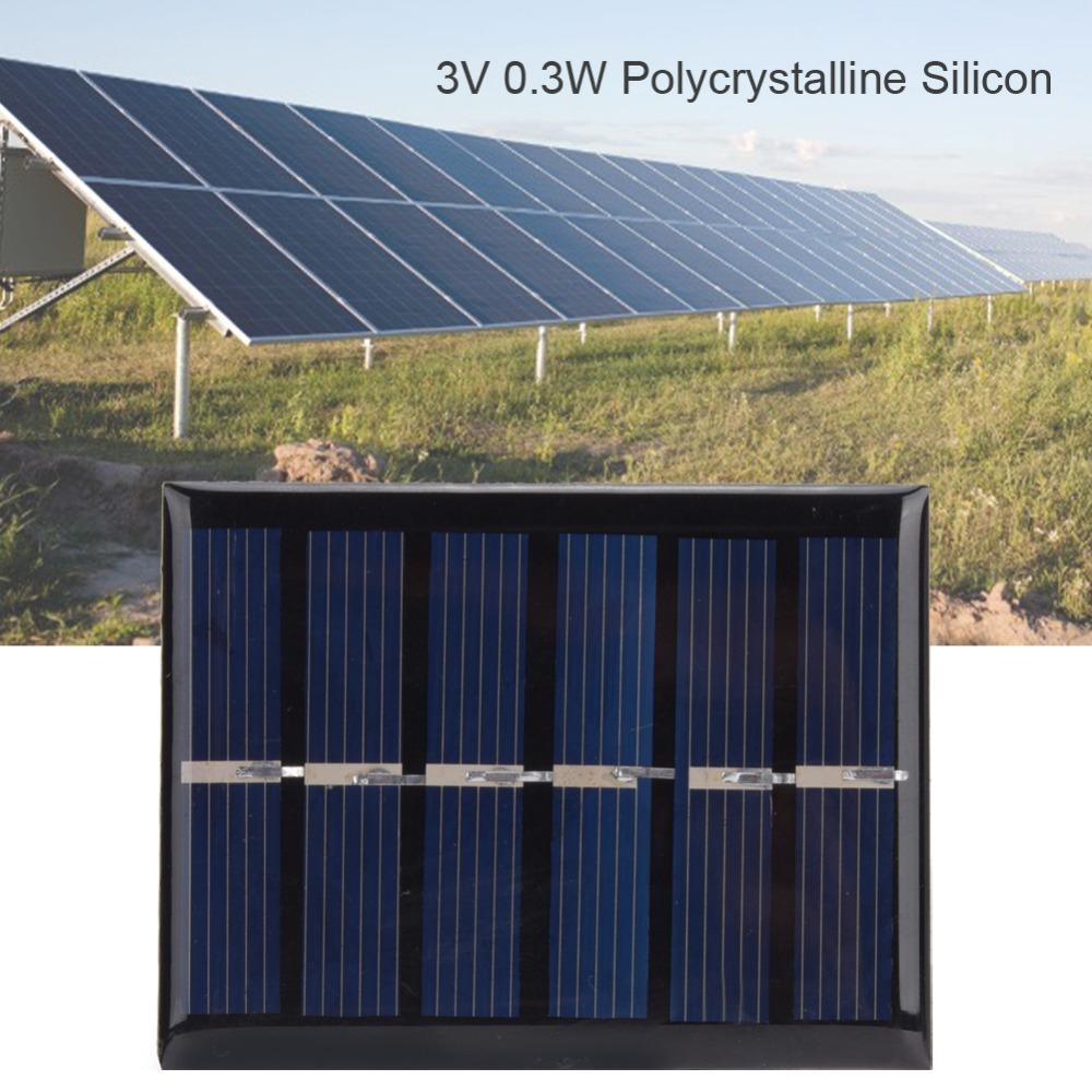 4 Pcs 65x48mm Solar Power Charging Panel Polycrystalline Silicon DIY Solar Panel  DIY Projects