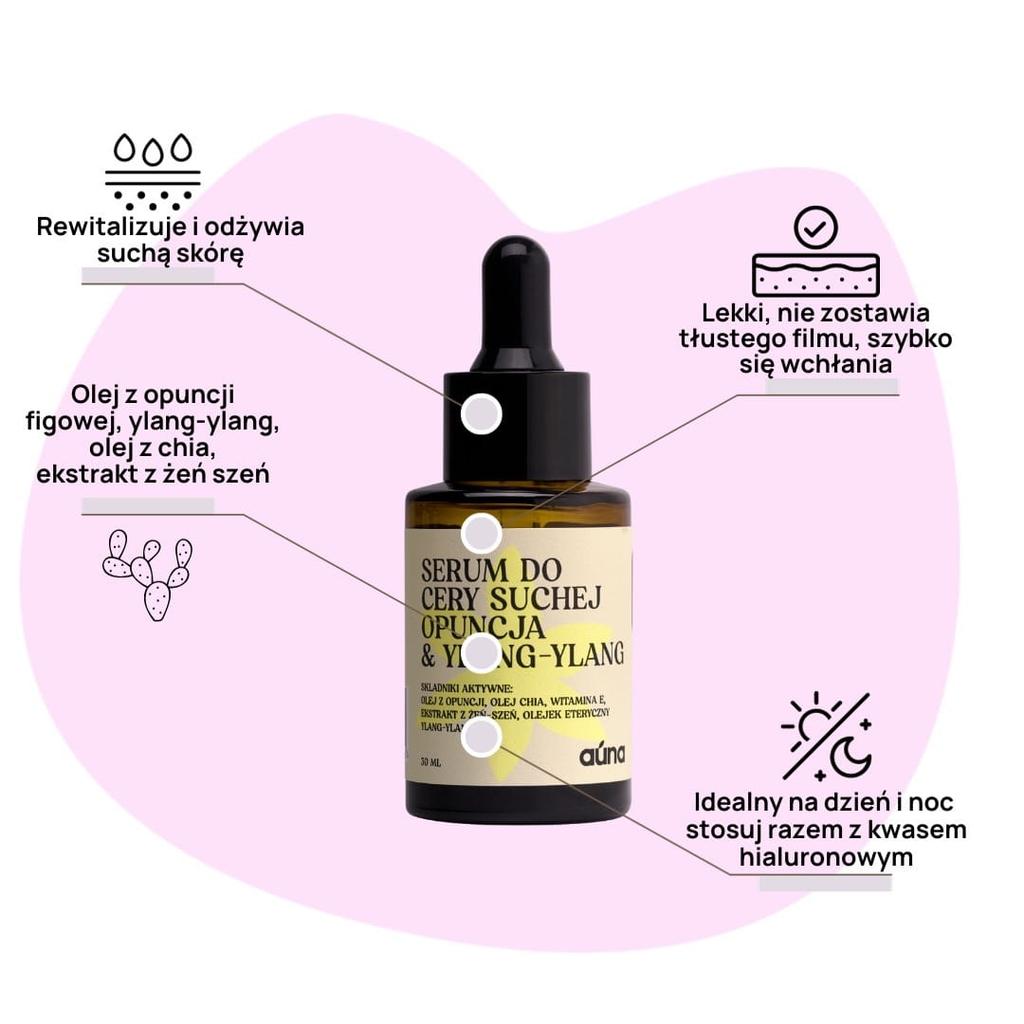 Serum do cery suchej opuncja & ylang ylang 30 ml