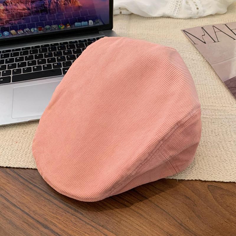 Японские новые простые нишевые береты синего цвета Casp для женщин, летние тонкие универсальные шляпы Show Face, маленькие ретро-литературные шляпы Forward