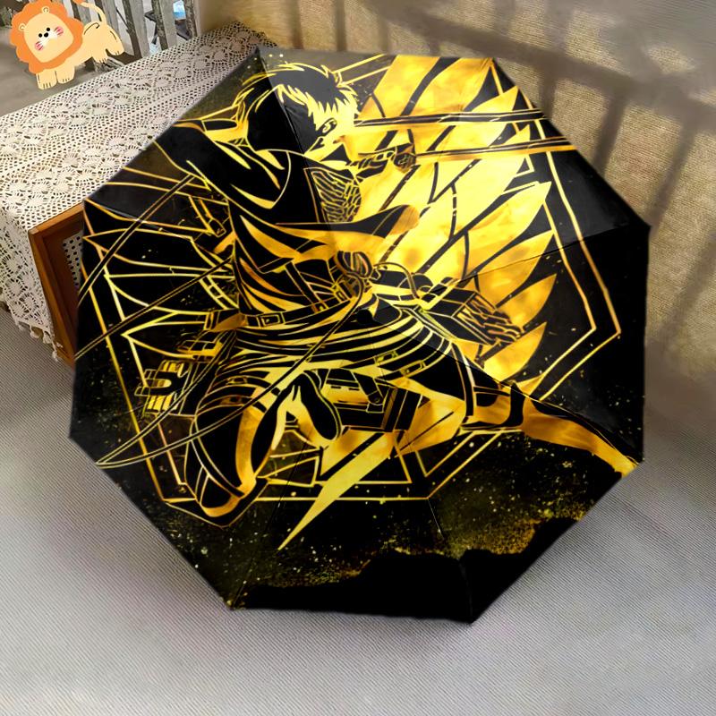 Recon Corps: Wings Valor Folding umbrella Suitable for all seasons 8 paraphenoid bones travel Sun umbrella Umbrella