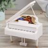 Piano Music Box With Light New Year Gift For Girl Friend Christmas Present Home Decoration Without Battery