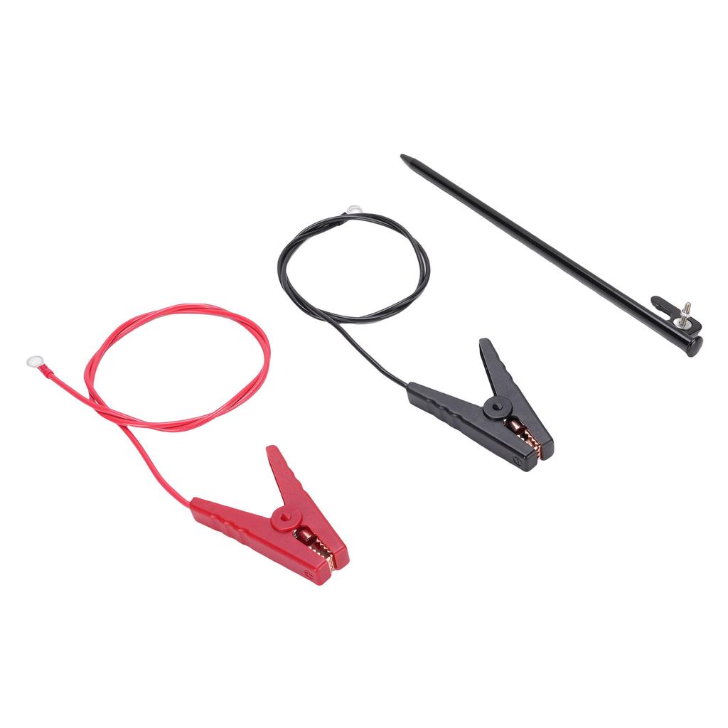 Electric Fence Wire Grounding Rod Electric Fence Connector with Clamp for Generator Electric Fence