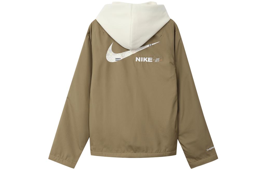 Nike Куртки Мужские Вуди Браун С капюшоном Утепленные Другие FB1833-258