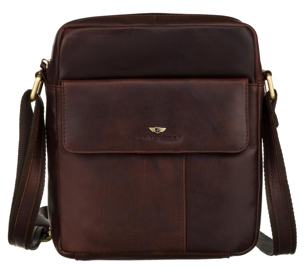 PTN 719E-OPU-6866 Brown Leather Bag