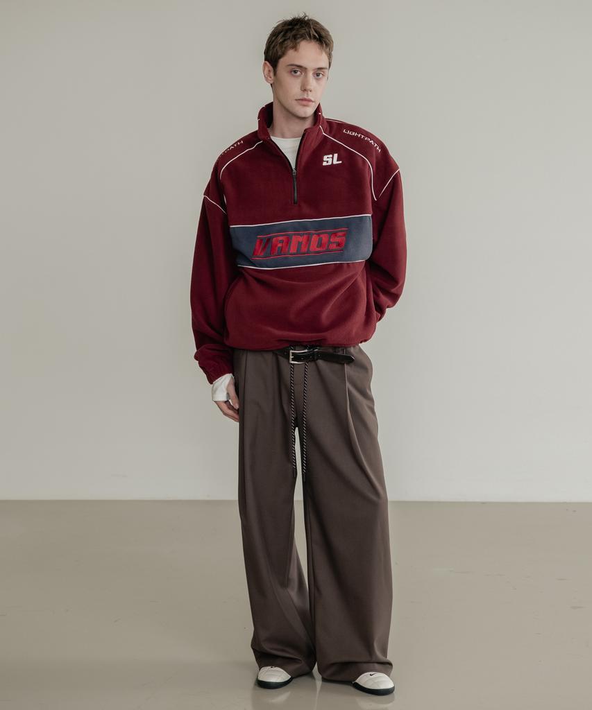 SSIN AND LEE Low Loop Banding Slacks Brown
