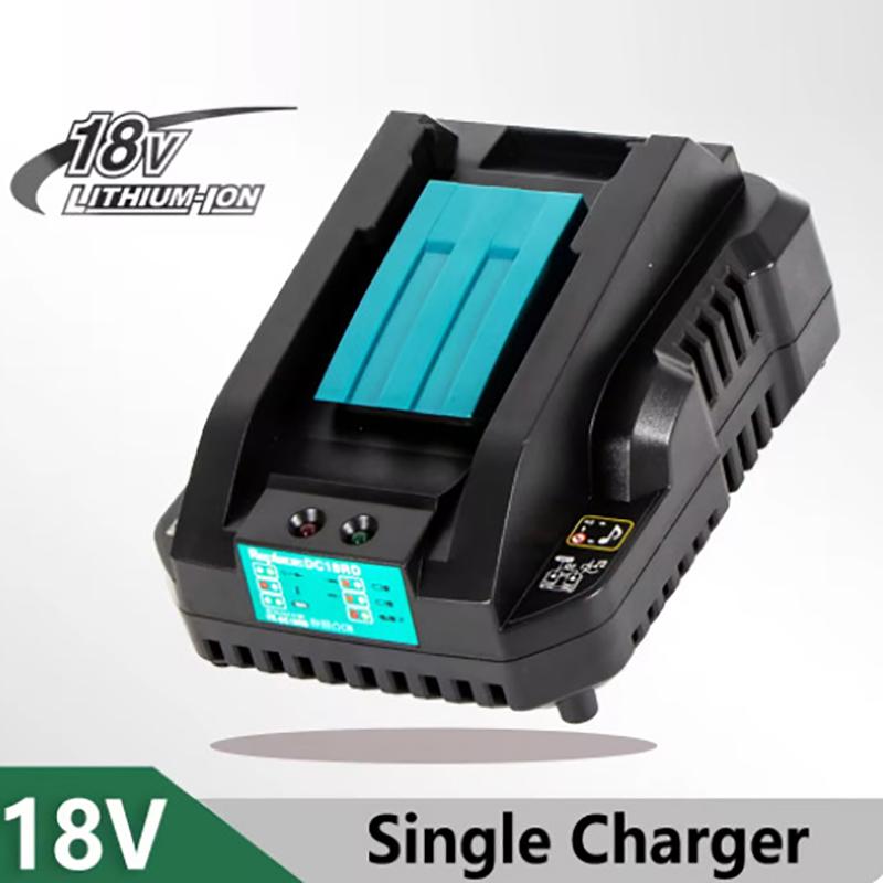 DC18RC Li-ion аккумулятор 3A зарядное устройство для 14.4V-18V BL1860B BL1850B BL1840 BL1830 BL1820 BL1415 BL1440 зарядное устройство для электроинструмента