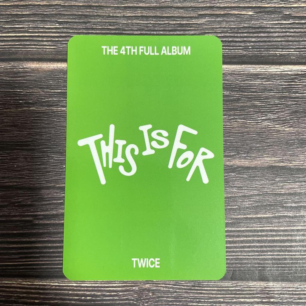 [USED] TWICE THIS IS FOR Musicplant Bonus Trading Card Dahyun