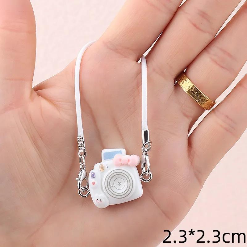 Мини DIY Камера Наряд Плюшевая Игрушка Для Лабубу 17См Аксессуары Для Кукол Кукольный Домик Подвеска На Шею Кукольный Домик Подвеска