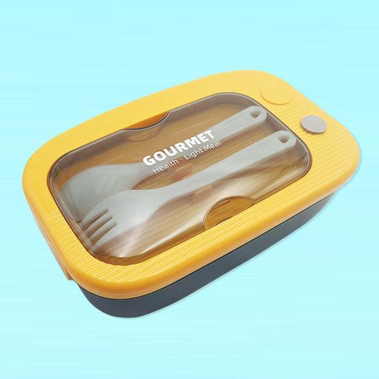 1 комплект чехла Bento, легко чистящиеся хозяйственные принадлежности, пластиковые предметы для студентов, 2 сетки, коробка для переноски обеда со столовыми приборами, полезная сохраняющая свежесть