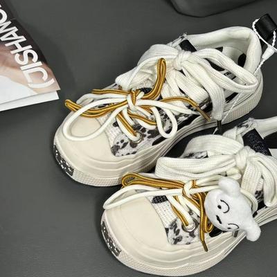 Холщовые туфли сливового цвета, толстая подошва увеличивает рост и воздухопроницаемость, нишевые кроссовки Xiaobai, тренд