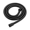 1.5/2/3/4M Black PVC Flexible Shower Hose Long Bathroom Shower Water Hose Extension Plumbing Pipe Pulling Tube Bath Accessories