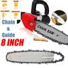 8 Inch Chain Guide Electric Chainsaw Chains and Guide Used for Logging and Pruning Chainsaw Parts