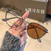 Intelligent Photochromic Anti-Uv Sunglasses For Women Men Luxury Cat Eye Frame Finished Prescription Minus Glasses Diopter 0-1.5